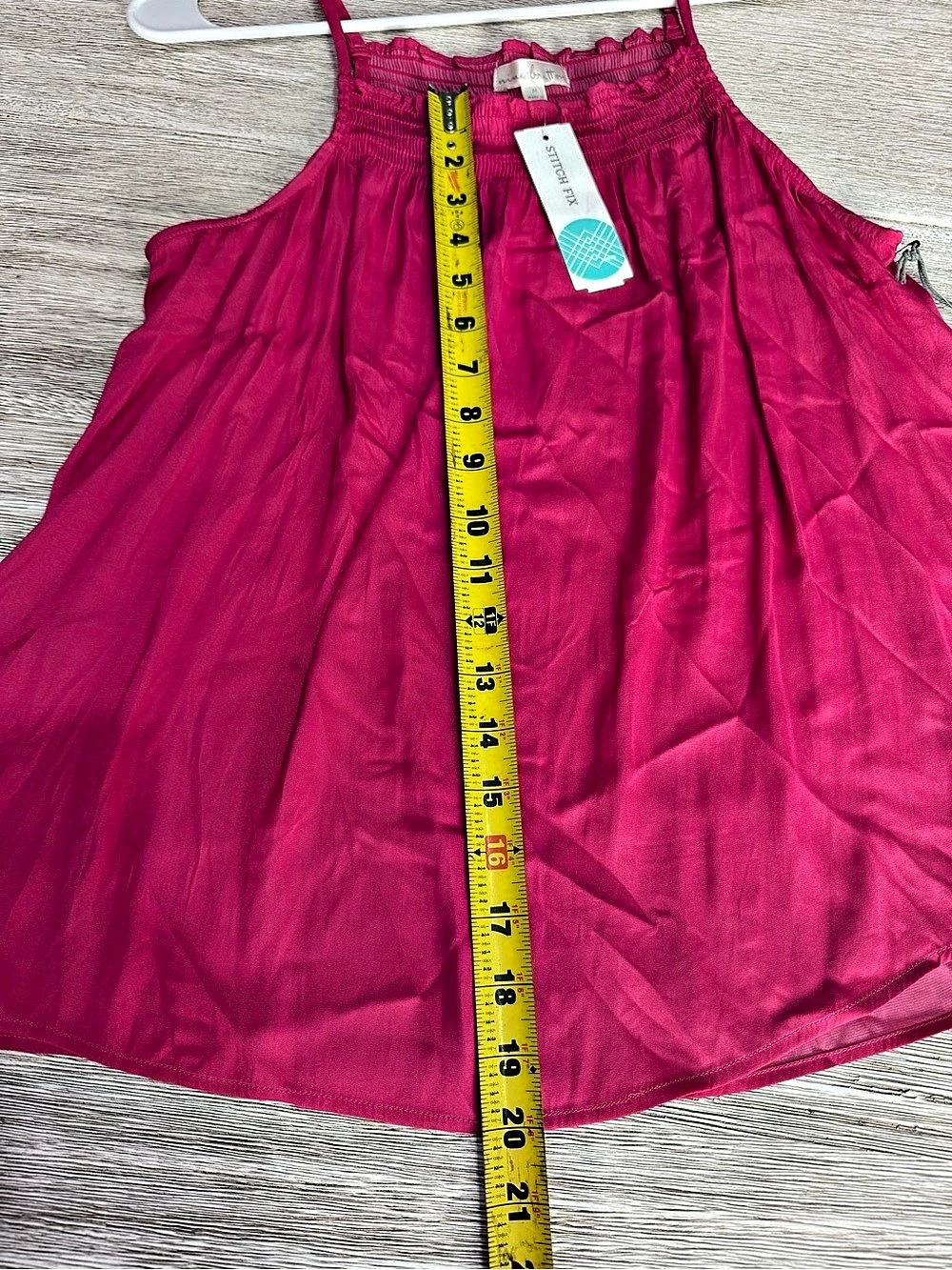 Stitch Fix Pink Tank Top Size Medium NWT - Picture 4 of 5
